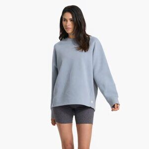 Vuori size L Restore Oversized Crew *Light Grey*